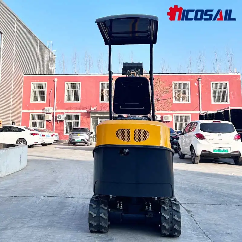 حفارة صغيرة EUR5 عالية الجودة لتصريف البستان واستخدام المزرعة معدات بناء مدمجة مع أداء فائق