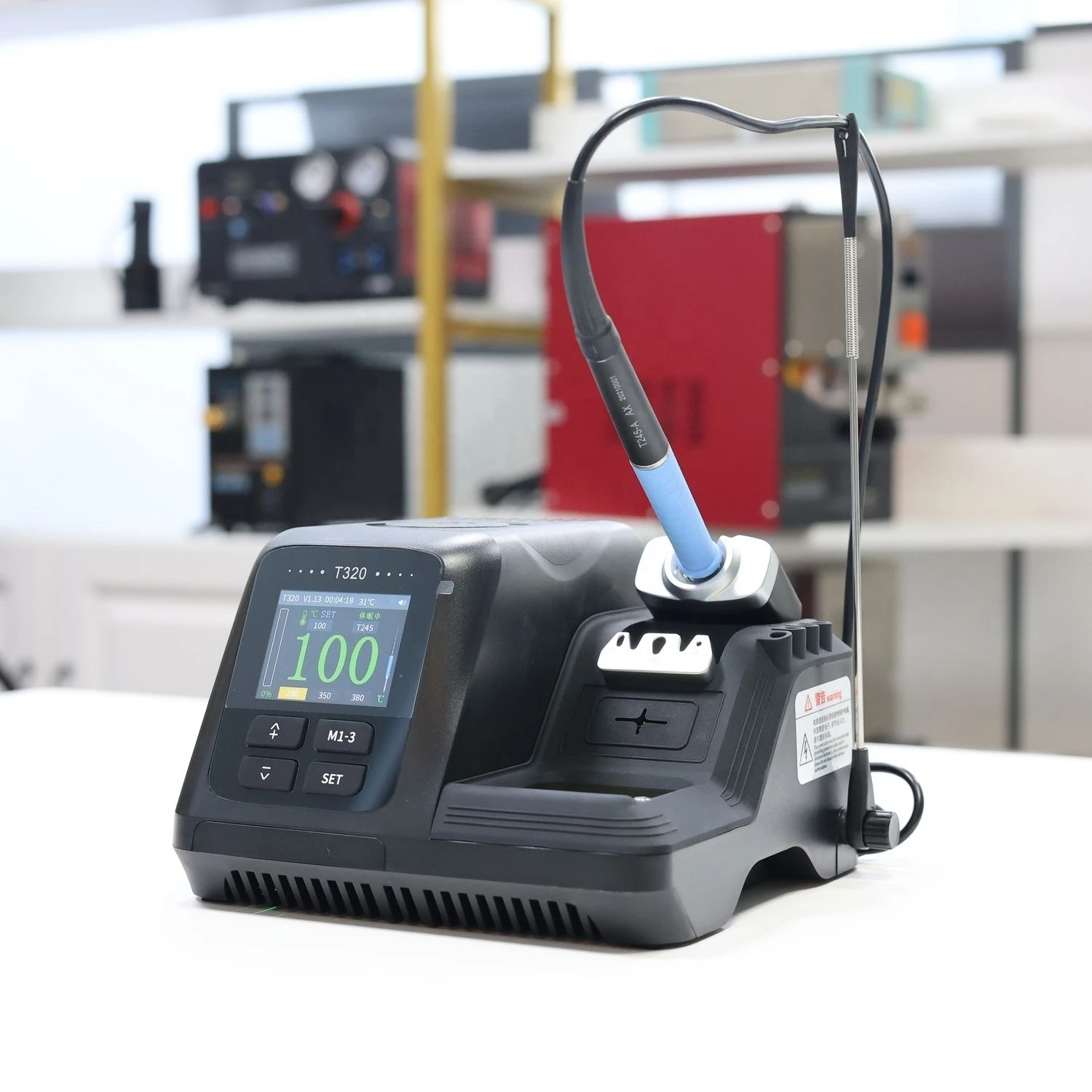 T320 Smart Welding Station - Global Voltage Support + Real-Time Sleep Mode for Extended Tip Life