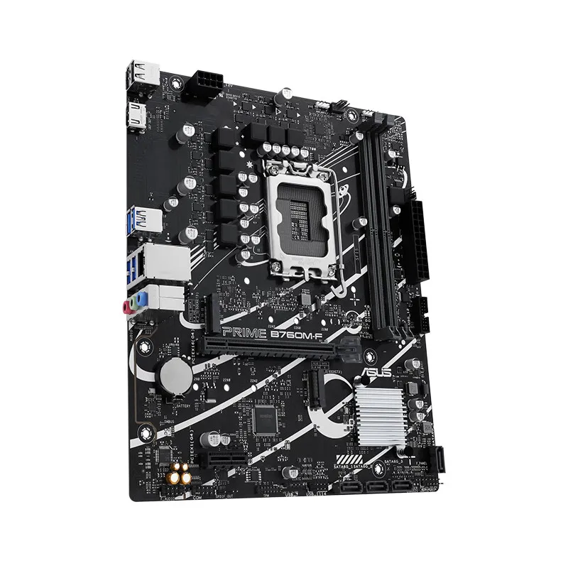 اللوحة الأم ASUS PRIME B760M-F DDR5 - LGA1700 لـ Intel 14/13/12th Gen، PCIe 4.0، Dual M.2، Aura Sync RGB #3