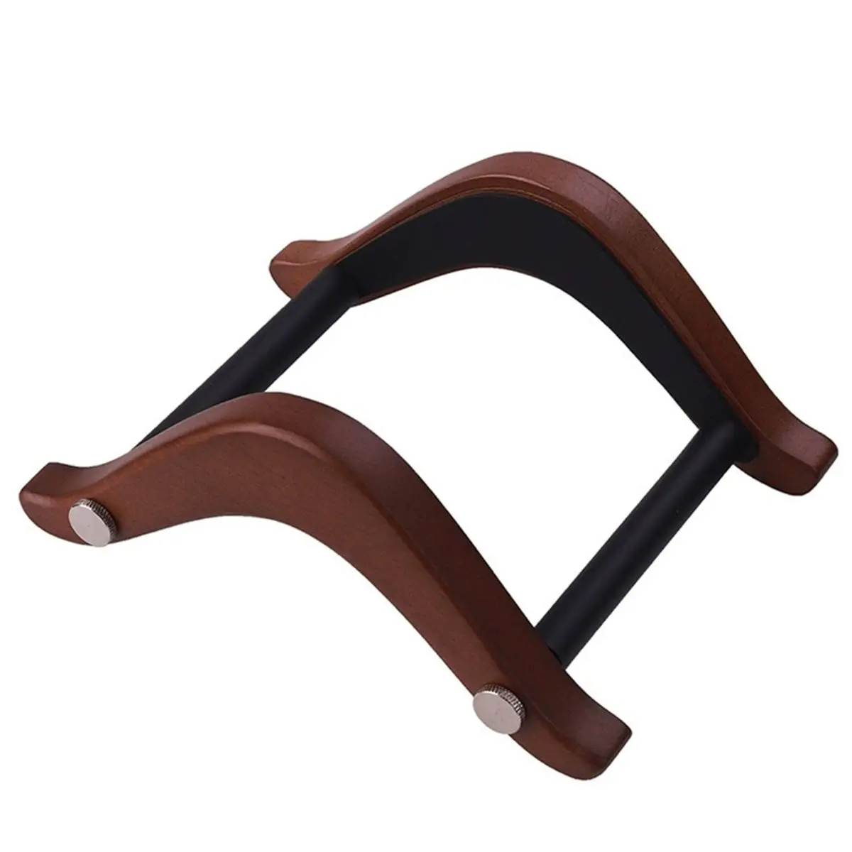 B72ABG Wood Guitar Stand Detachable Floor Acoustic Guitar Display Holder Wooden Music Stand for Electric Acoustic Ukuleles