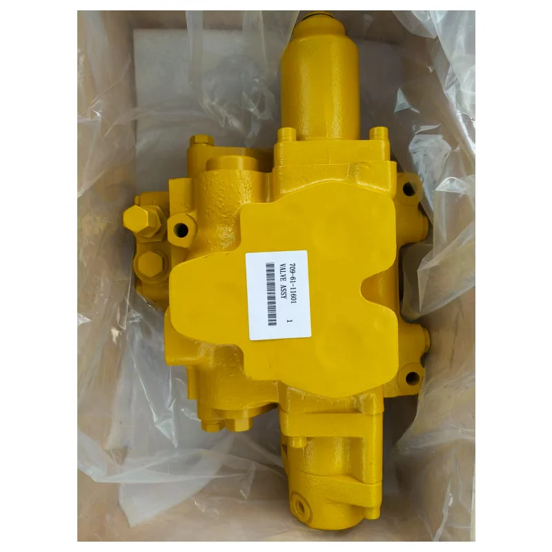 صمام الجرافة الصمام الرئيسي D375 مجموعة الصمامات 709-1A-11100 709-61-11601 709-62-12101 #2