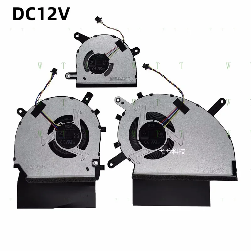

TT Original for ASUS Plus ROG Strix G18 G815 G835 COOLING FAN DC12V (Three fans)