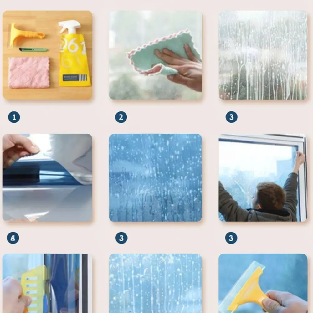 Self Adhesive Privacy Window Film One Way Mirror Tint Solar Heat Rejecting Glass Sticker For Office Home Decor