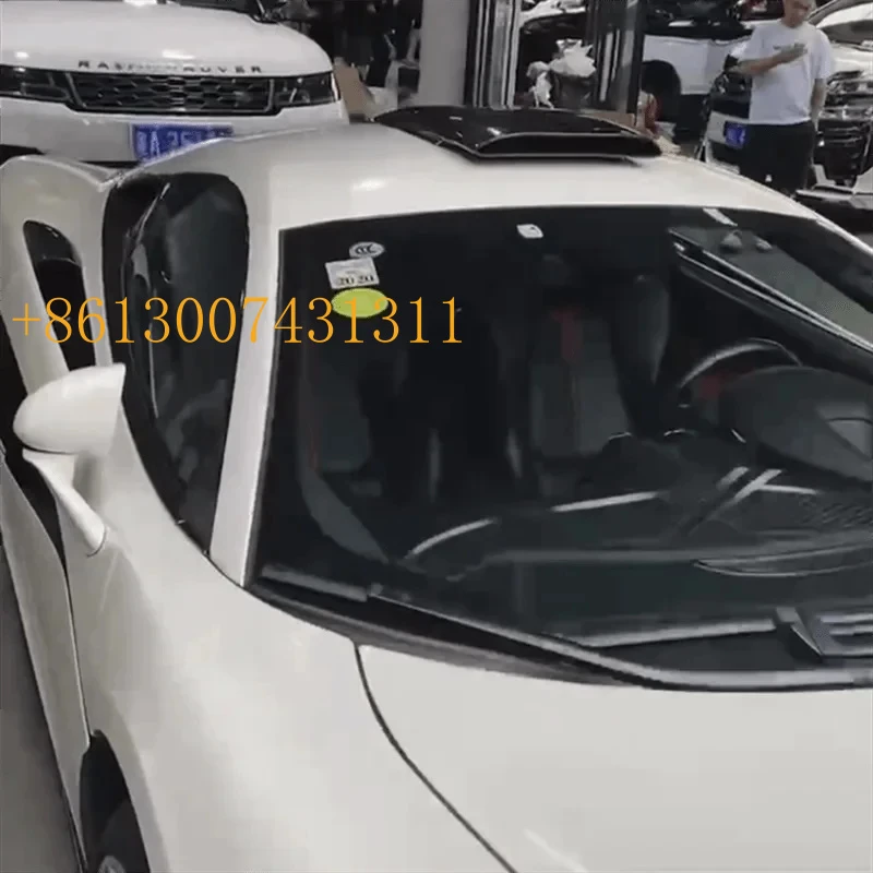 FactoryFactory Hot Selling 540C 570S High-quality 3K Carbon Fiber Roof Intake Body Kit Front Roof Cover Rear Engine Hood