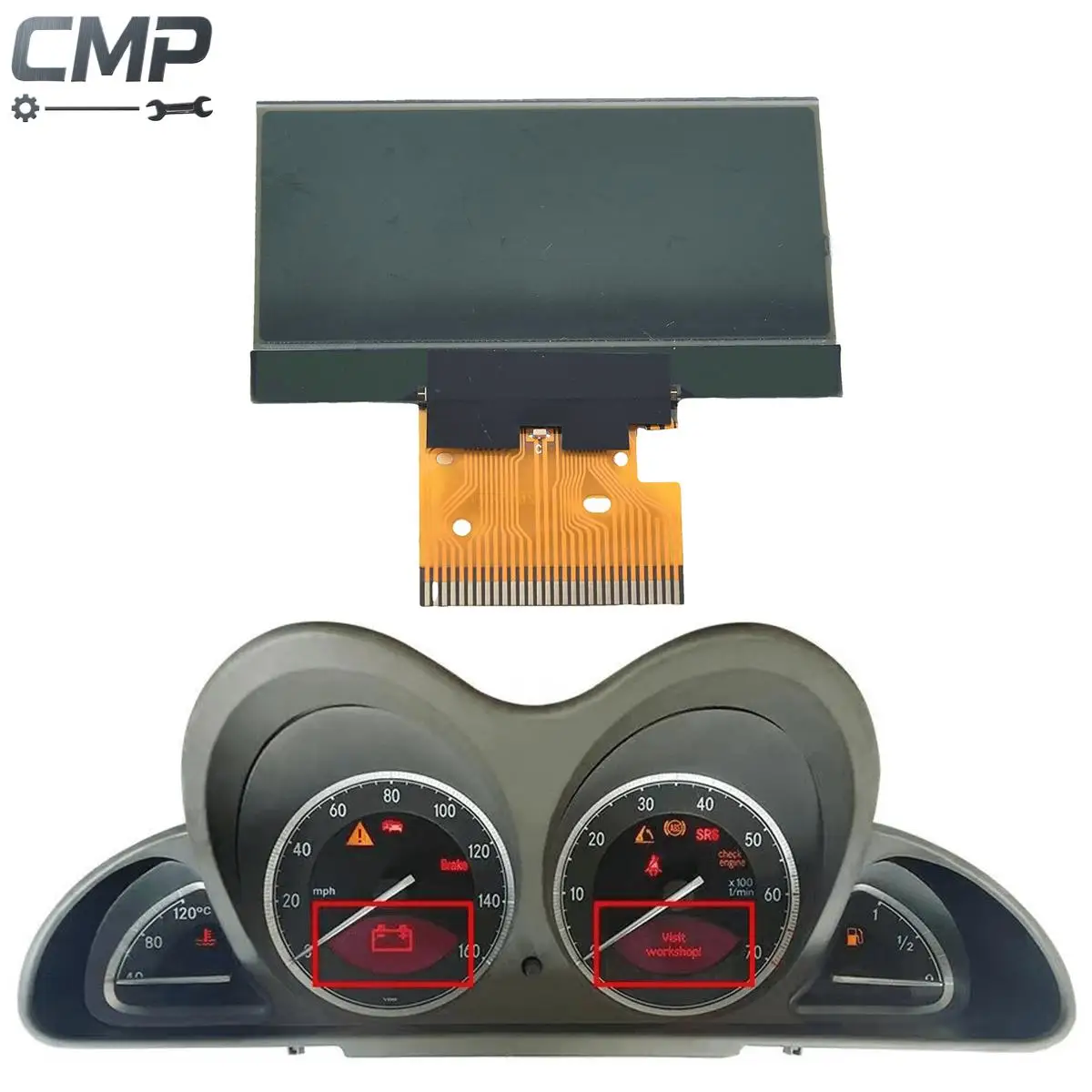 

ЖК-дисплей приборной панели A2305407611 для Mercedes R230 SL500 SL550 SL350 SL55 SL65 2003-2012, комплект приборов, панели приборной панели A2305404847