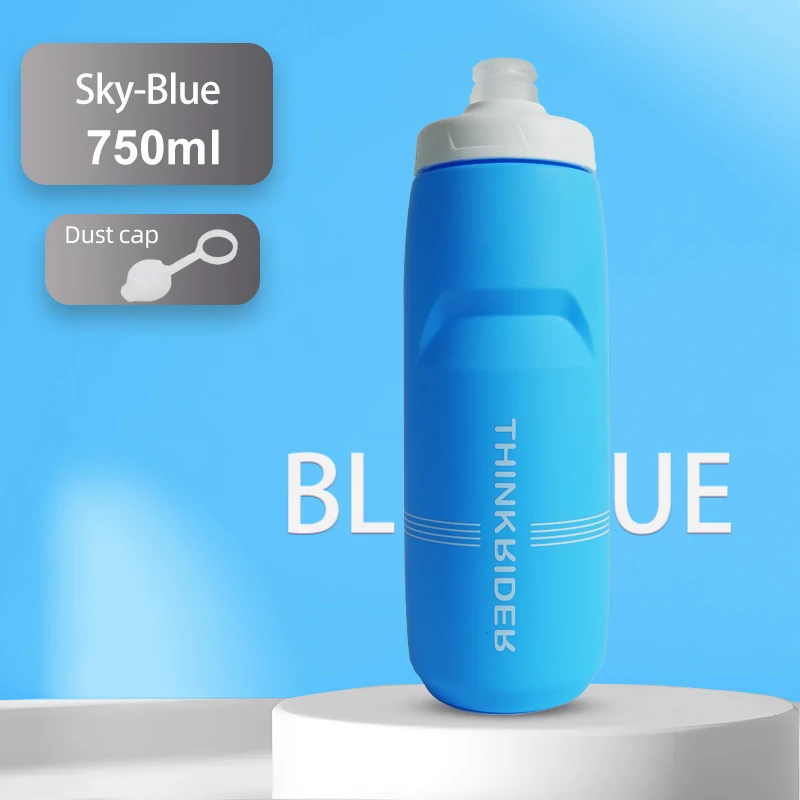 Thinkrider 620Ml/750Ml Fietsfles Mtb Racefiets Waterfles Outdoor Sport Plastic Draagbare Grote Capaciteit Drank Fietsen