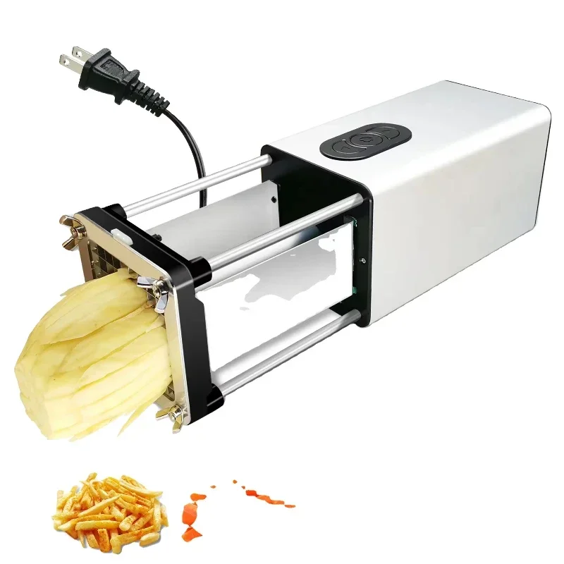 

Multi Functional Food Chopper High Quality Electric French Fry Cutter Vegetable Cutter Potato Chips Cutting Machine