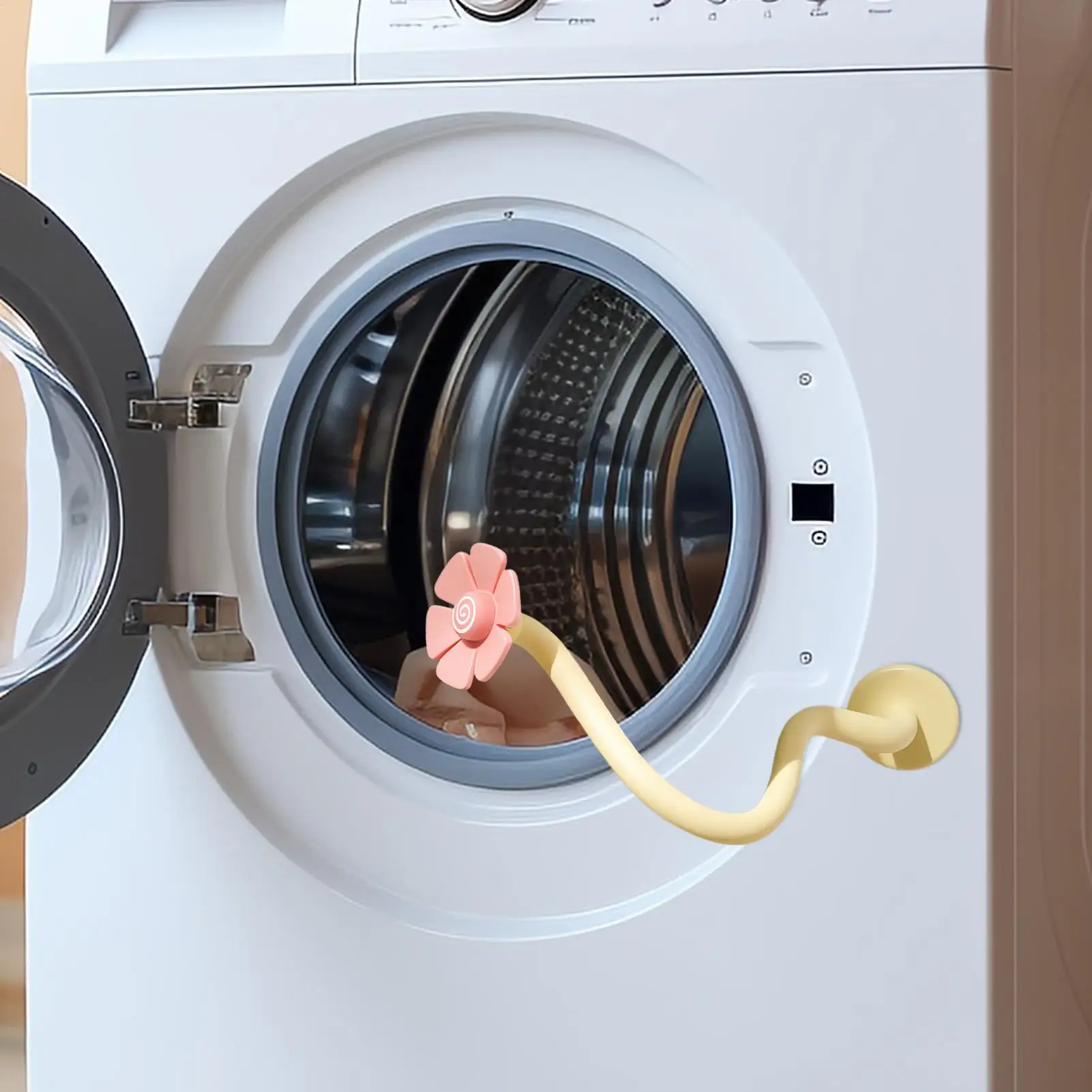 Magnetic Washer Door Holder Front Load Machine Prop for Air Circulation & Mold Preventions for Laundry Room Dorm RV Home