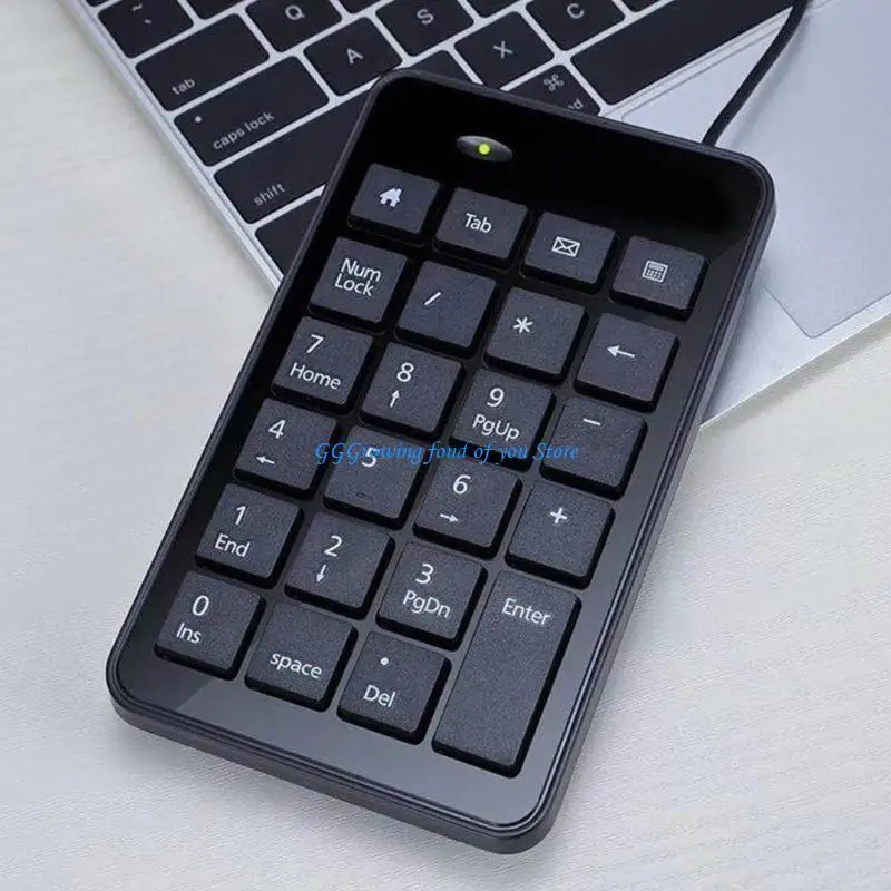 

H9EB 23 Wire Mechanical Numeric Keypad USB Number Pad Suitable for Finance
