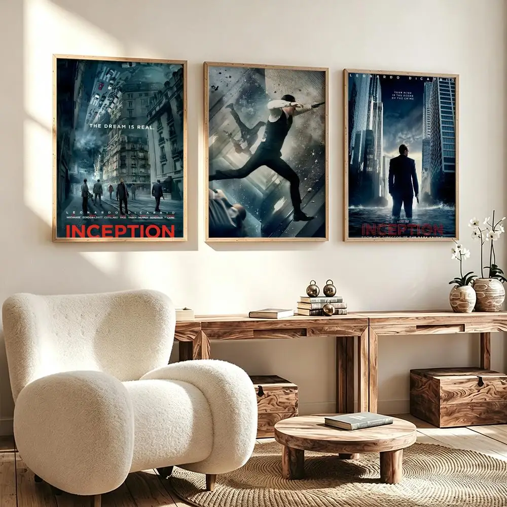 Modern Aesthetic Wall Art Poster movie Inception Poster for Office Home Decor Interior Large Wall Picture Print