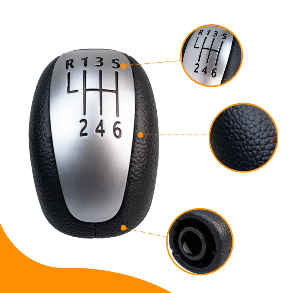 Suitable for Renault Laguna MK3 car shift handball handle manual gear shift head cab accessories 3