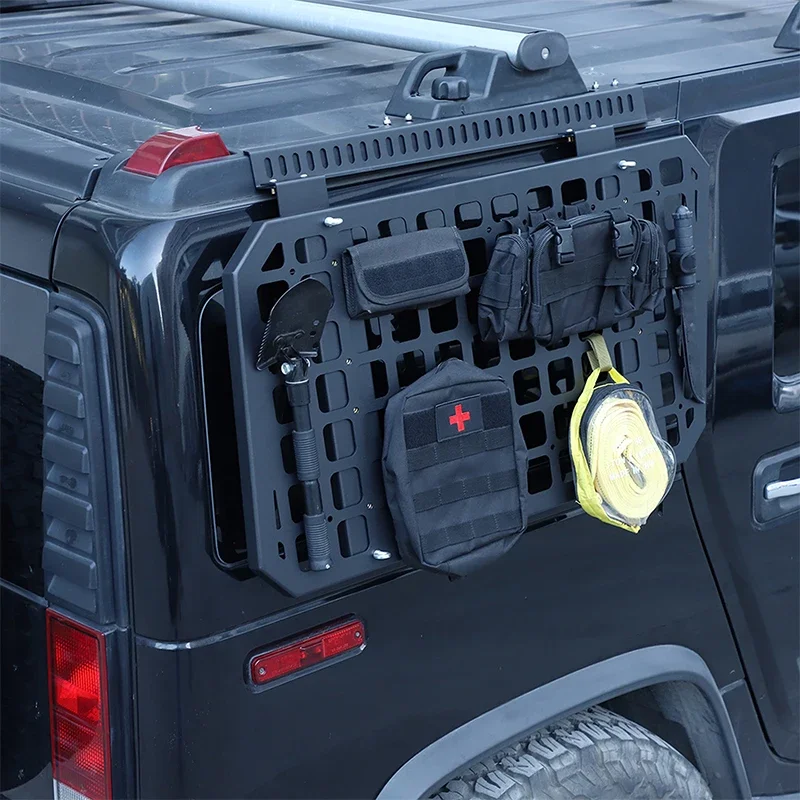 

Для Hummer H2 2003-2009: Защитная подвесная панель из алюминиевого сплава для заднего бокового окна автомобиля, внешние автомобильные аксессуары