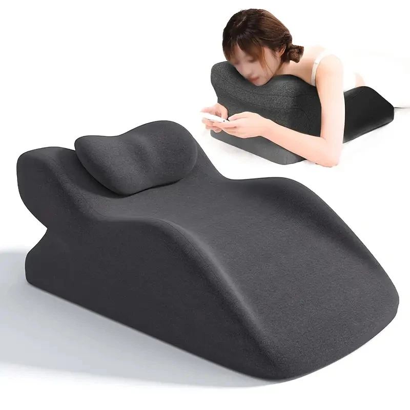 

Ergonomic Memory Foam Pillow For All Sleep Positions Versatile Bed Cushion With Washable Cover Ideal For Neck & Back Support