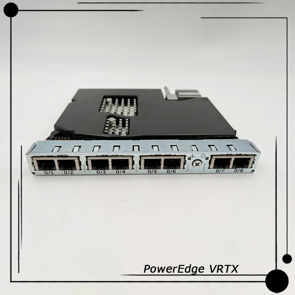 

Для DELL PowerEdge VRTX Gigabit 8-port Switch 1GB R1-2401 H4THX NV3P4 0H4THX 0NV3P4