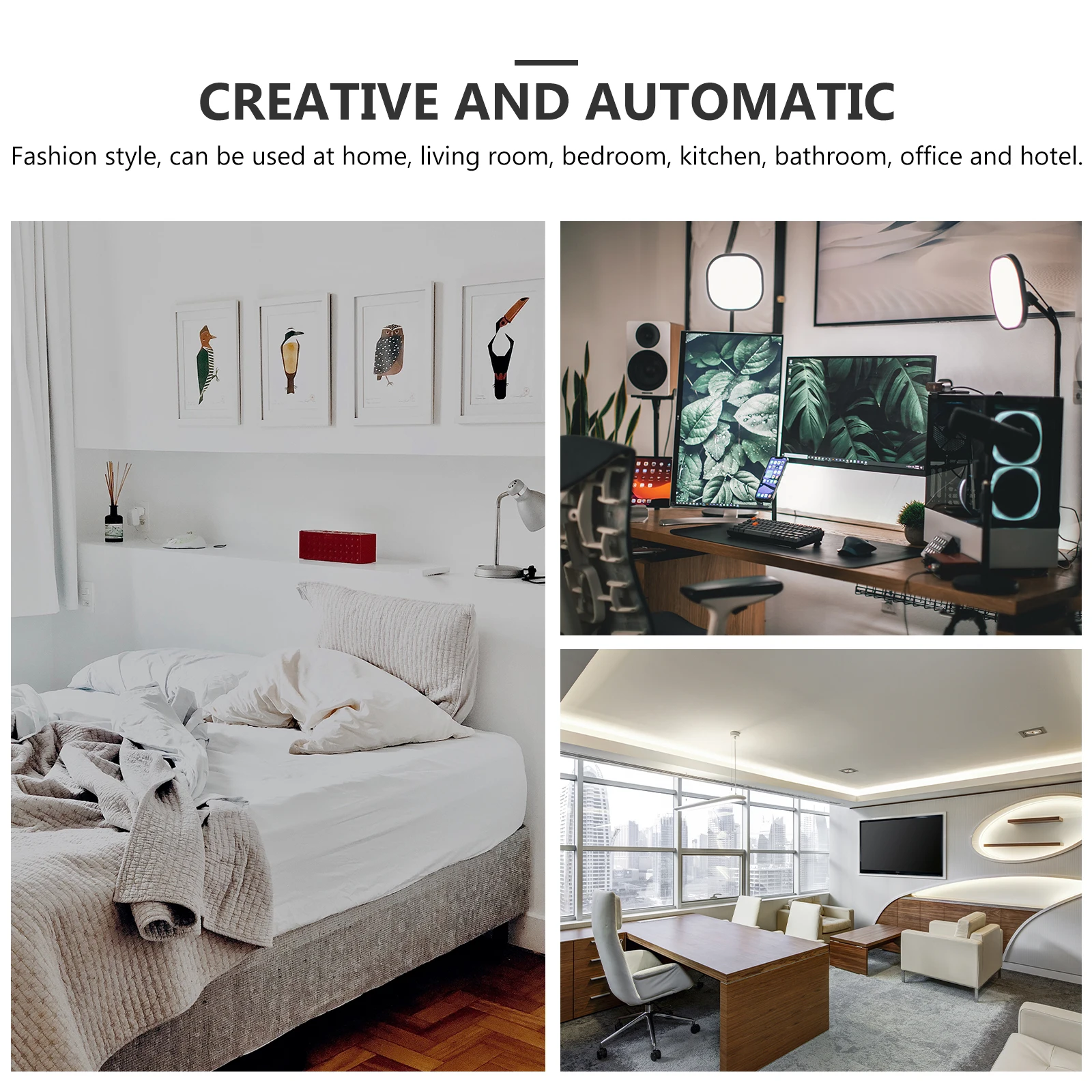 

1 шт., мусорный бак без крышки, современный полосатый дизайн, большое отверстие для спальни, гостиной, кухни, ванной комнаты, бытовое ведро для мусора