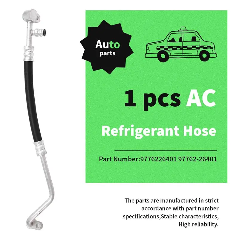 A67K-Car A/C Refrigerant Discharge Hose 9776226401 97762-26401 For Santafe 2000-2005