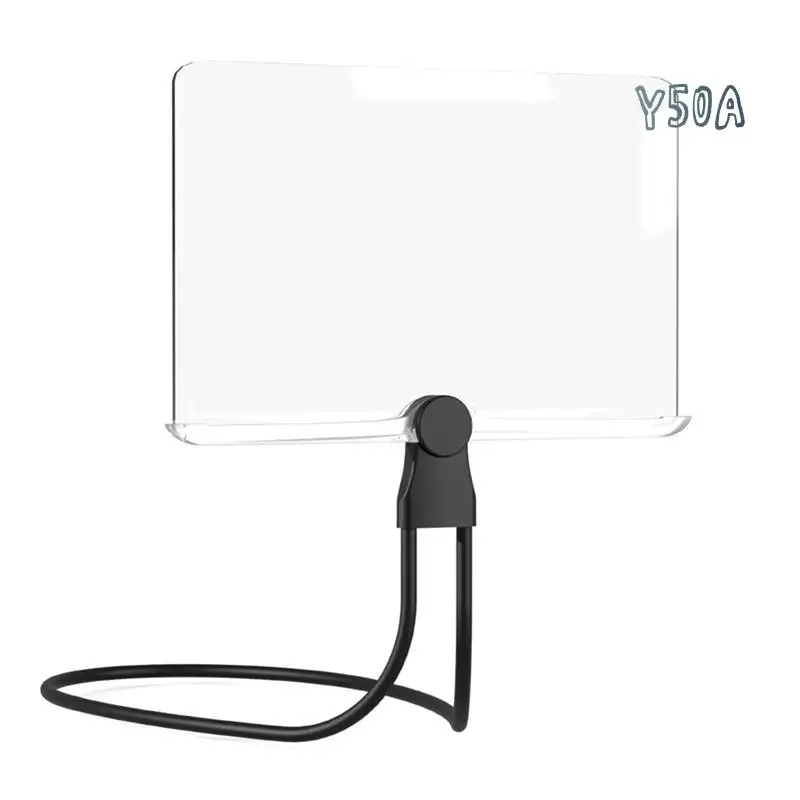Vergrootglas Verstelbare nekkleding Vergrootglas Vierkant Afneembaar Handheld Boekpagina Leesvergrootglas voor senioren