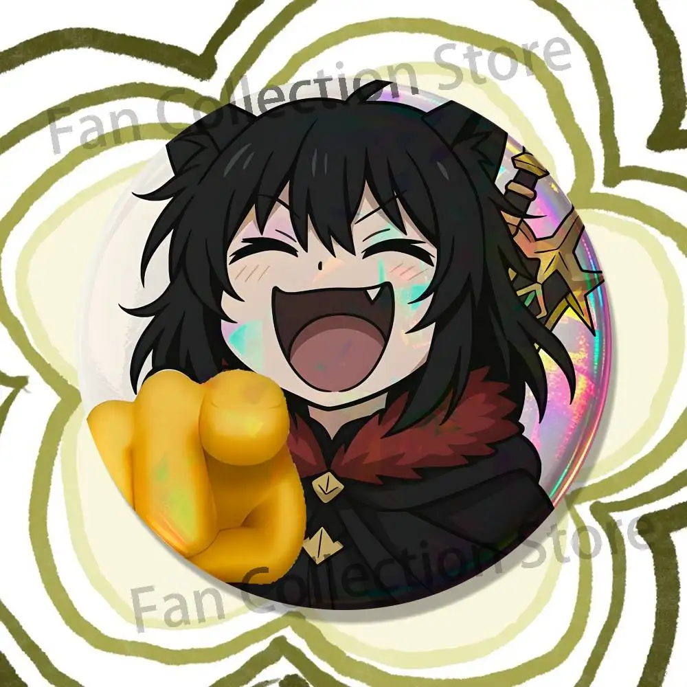 R-Reincarnated S-Sword Fran Badges Tinplate Button Pins Brooch Creative Quotes Badge Clothes Backpack Gift Fan Merchandise
