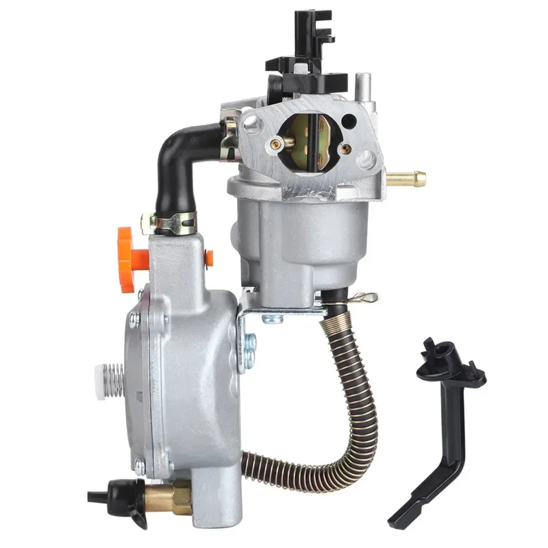 

Carburetor Generator Dual Fuel Carburetor LPG NG Conversion Kit for 2.8KW GX200 170F Manual Choking Coil Dual Fuel Carburetor