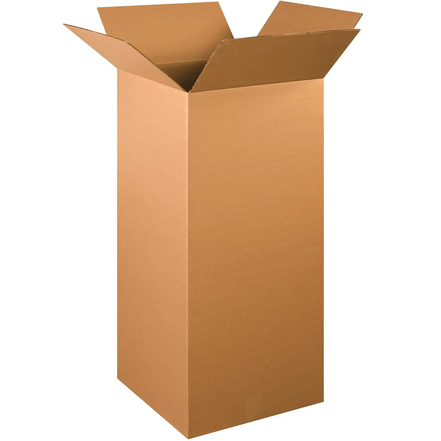 

Tall Corrugated Cardboard Boxes, 16x16x36 Inches, Pack of 10 for Shipping and Storage