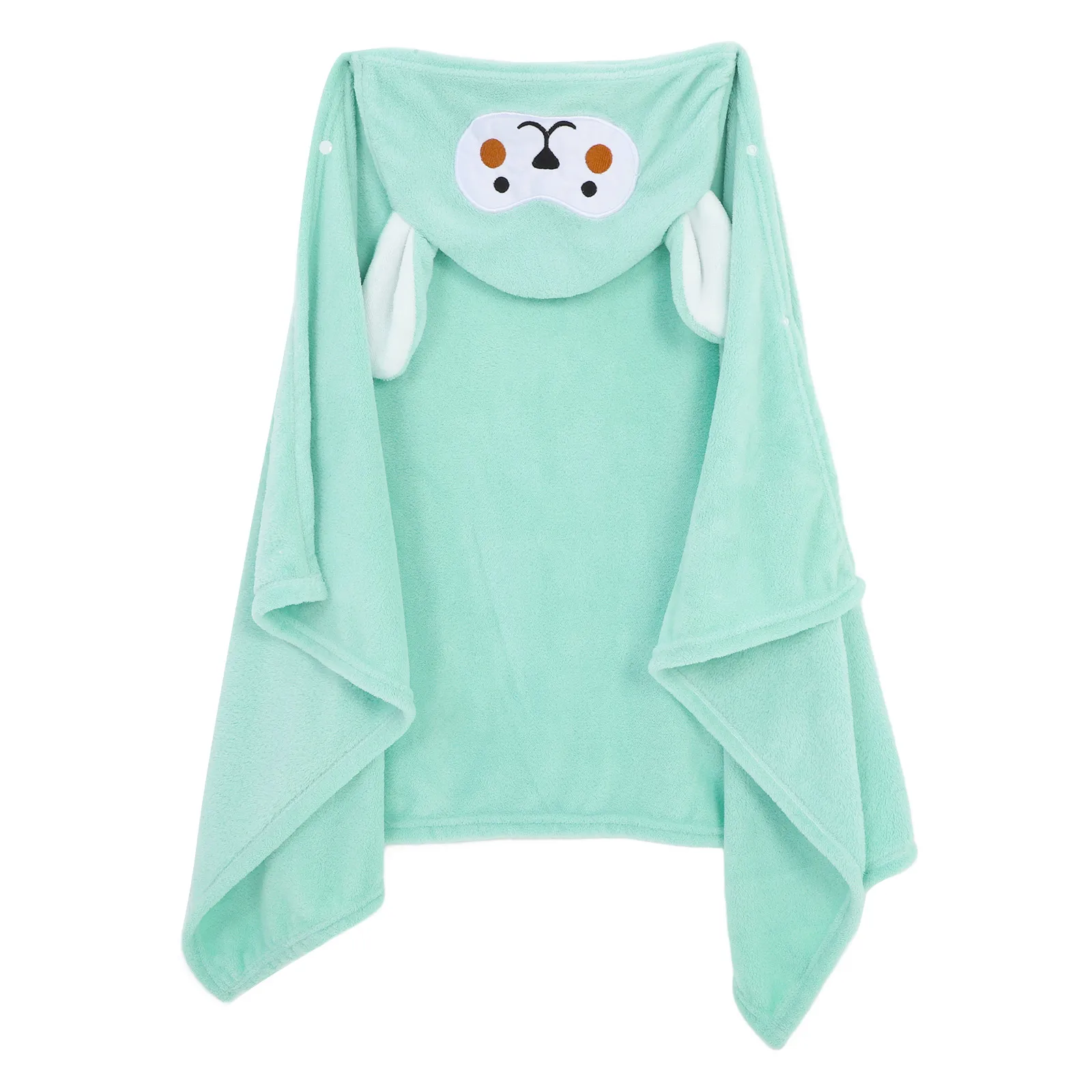 

Children Bathrobe Absorbent Hooded Towel Coral Fleece Cartoon Animal Robe Kids Bathing Beach Swim Dry Soft Cozy Toddler Girl
