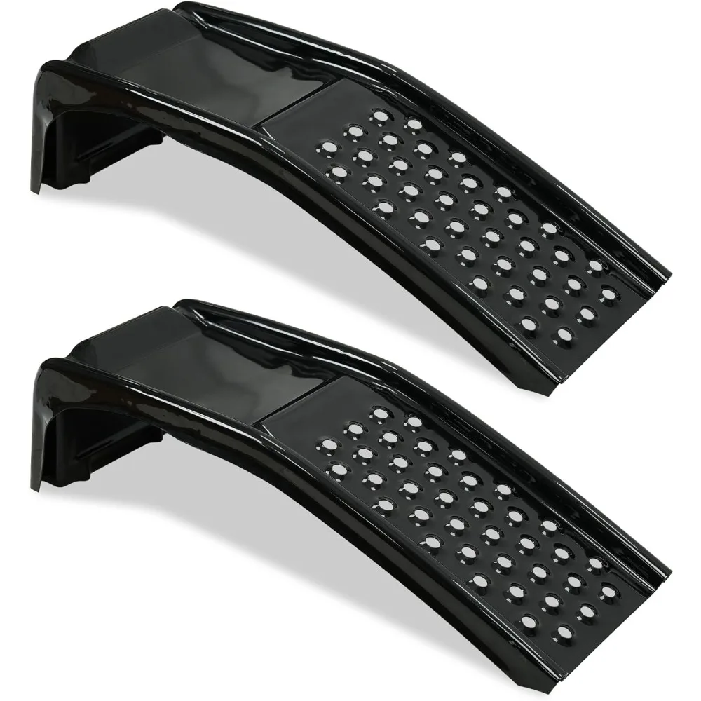 

Набор автомобильных рамп из твердой стали, 4 тонны, 8000 фунтов, 35 дюймов Д x 13 дюймов Ш x 9 дюймов В, сверхмощные автомобильные рампа для замены масла и ремонта автомобилей