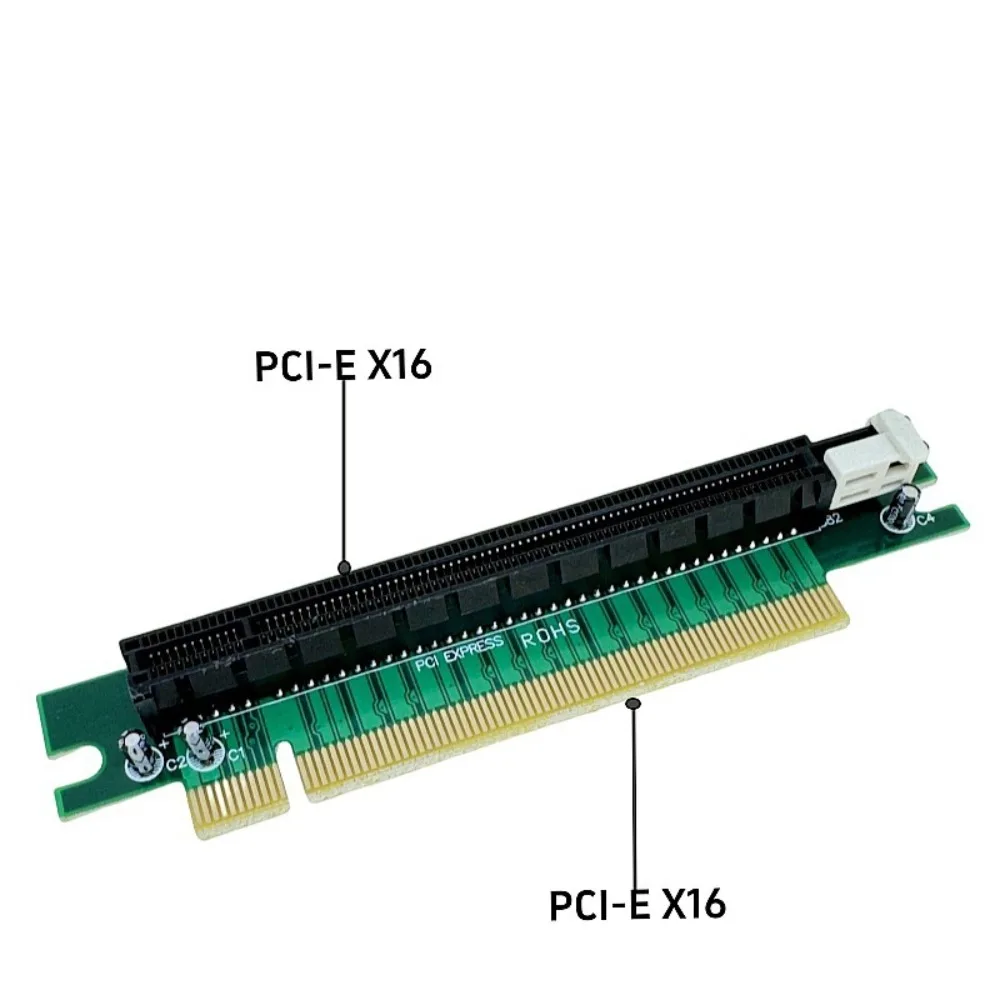 PCIE x16 PCIE Riser Card High Speed Universal PCI Express Slot Extender Versatile Graphics Card Extension PC Case Configuration