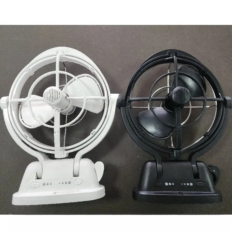 RV DC Fan 12V24V Vehicle Hanging Head Multi-gear with Remote Control Marine Fan