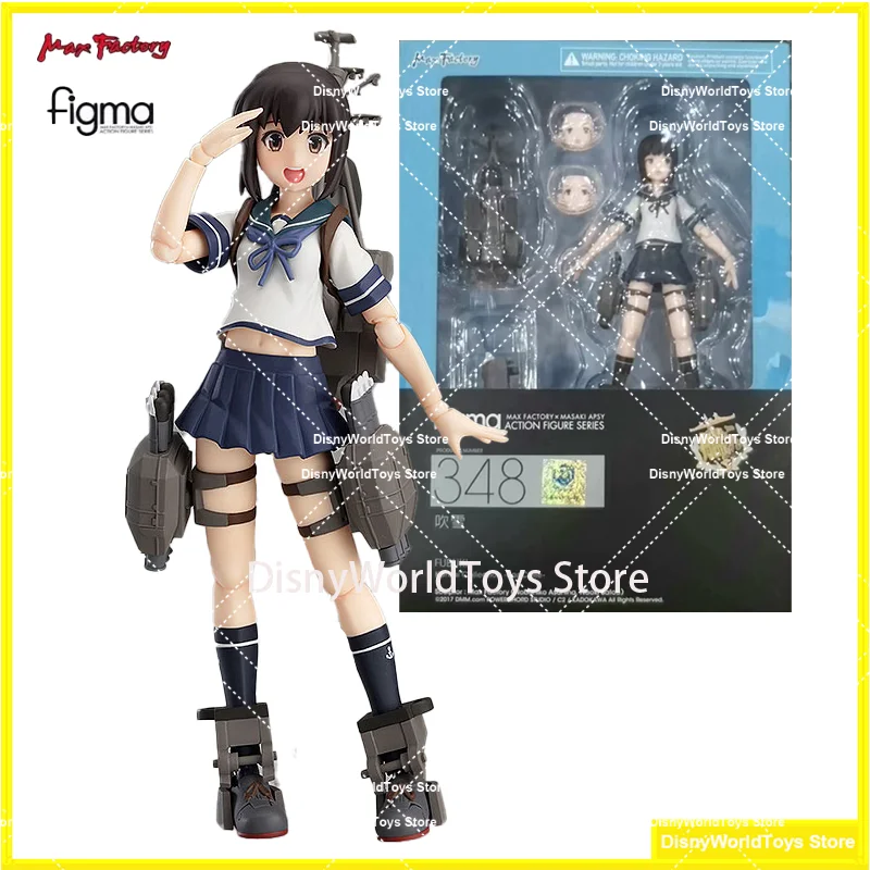100% оригинальная коллекция Figma 348 Kantai Kan Colle Fubuki Animation ver. В наличии аниме-экшн-коллекция фигурок модель игрушки 100% оригинальная коллекция Figma 348 Kantai Kan Colle Fubuki Animation ver. В наличии аниме-экшн-коллекция фигурок модель игрушки
