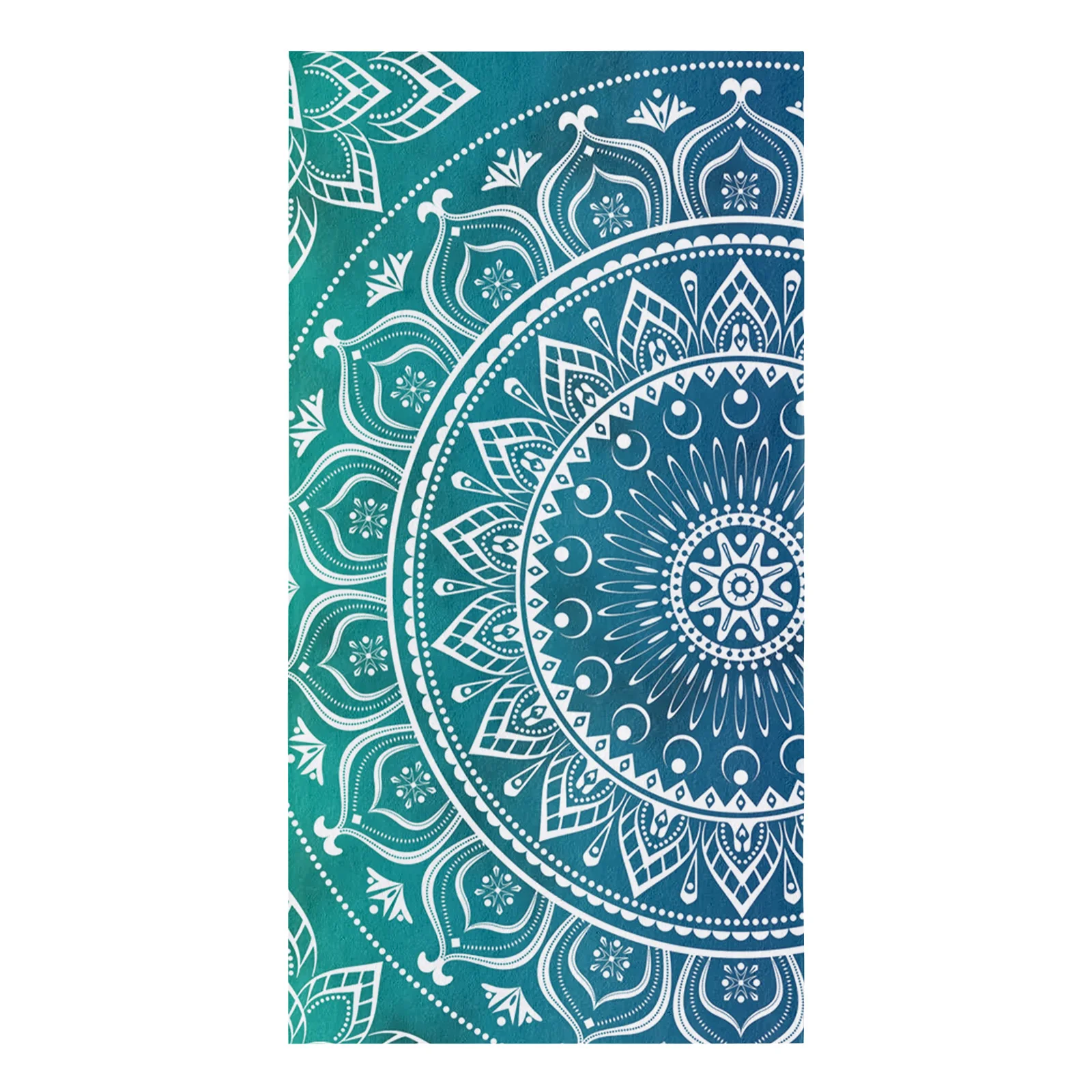 Mandala Datura Buddhism Ethnic Kitchen Towel Set Cleaning Cloth Kitchen Accessories Dish Washing Cloth Household Decoracion