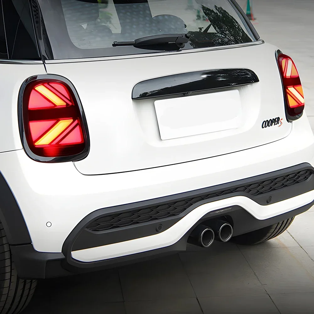 

Upgrade National Flag Design LED Dynamic Auto Tail Lamps Accessories For 2014-2019 Mini Cooper F55 F56 Car Back Lamps Assembly