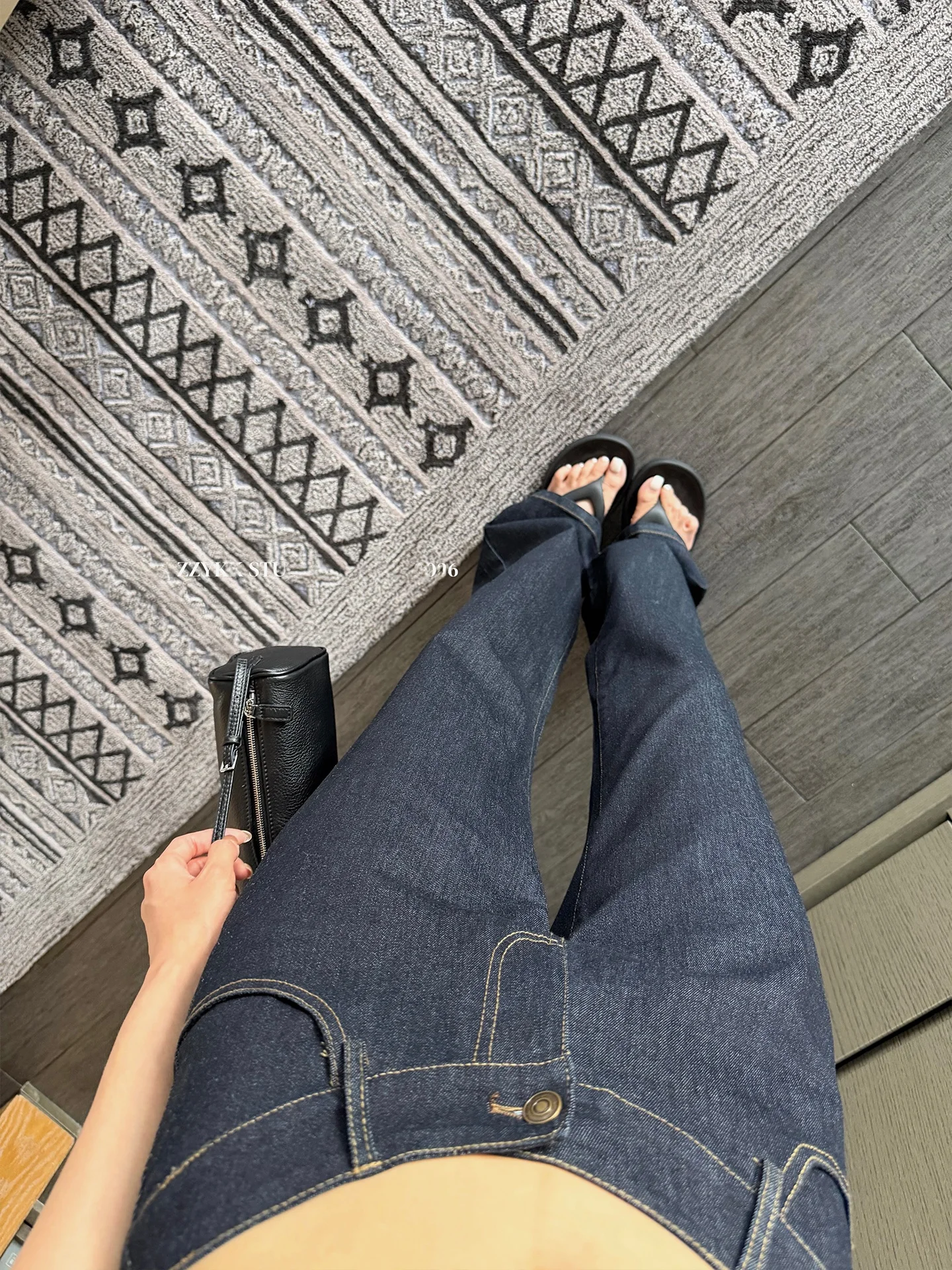 

Джинсы женские с низкой талией, прямые, утягивающие, весна-лето, длинные брюки, ретро, оригинальный синий цвет, V-образная талия, эффект удлинения ног