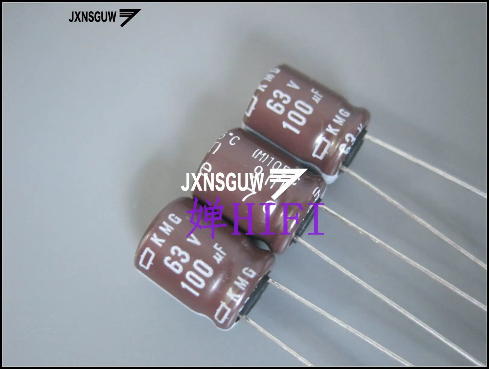 

20PCS NIPPON KMG 63V100UF 10X12.5MM NCC long life electrolytic capacitor 100UF/63V CHEMI-CON 105 degrees 100uF 63V