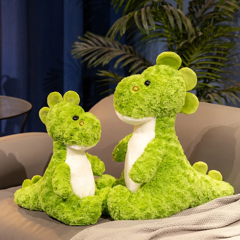 Dinosaure en Peluche Super Doux et Mignon de 35/45cm, Jouet pour Enfant, Bébé, Oreiller de Sommeil, Belle Décoration de Maison