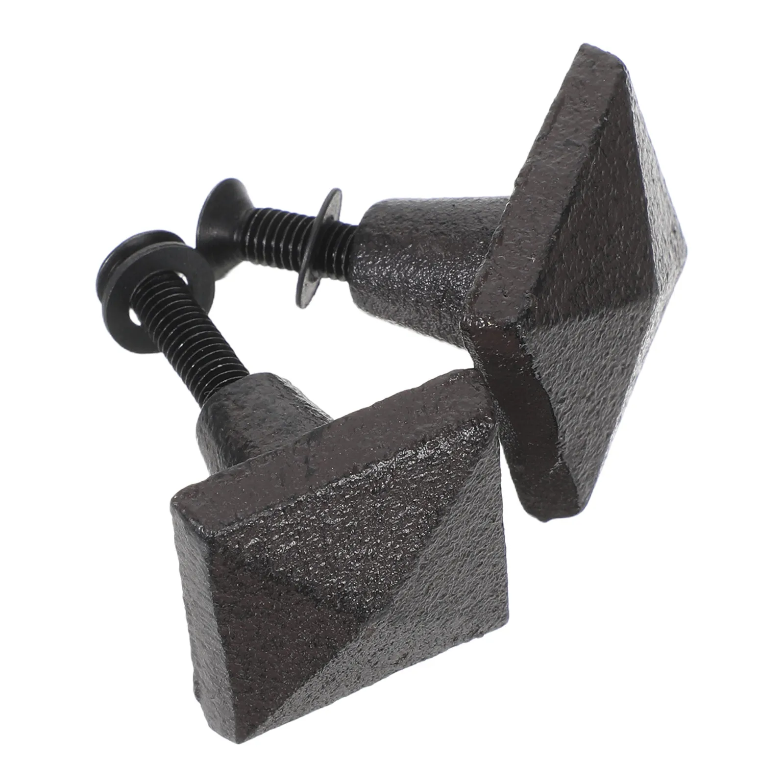 2 Pcs Drawer Handle Knob Cast Iron Dresser Handles Furniture Door Pull Hardware Cabinet Knobs