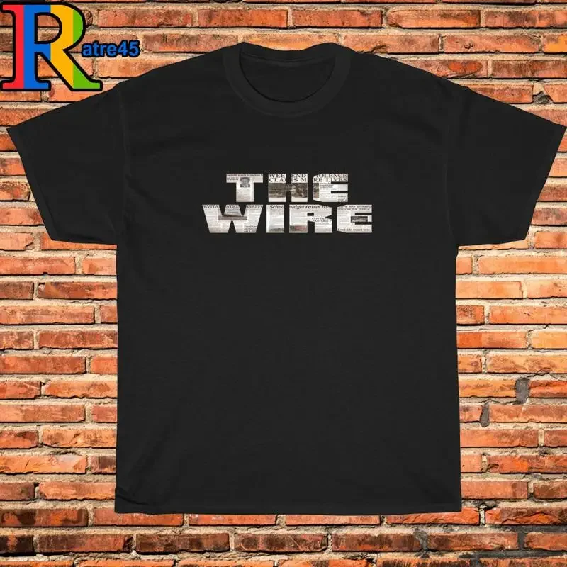 New T Shirt OMAR LITTLE The Wire Black Grey White Navy Size S 3XL