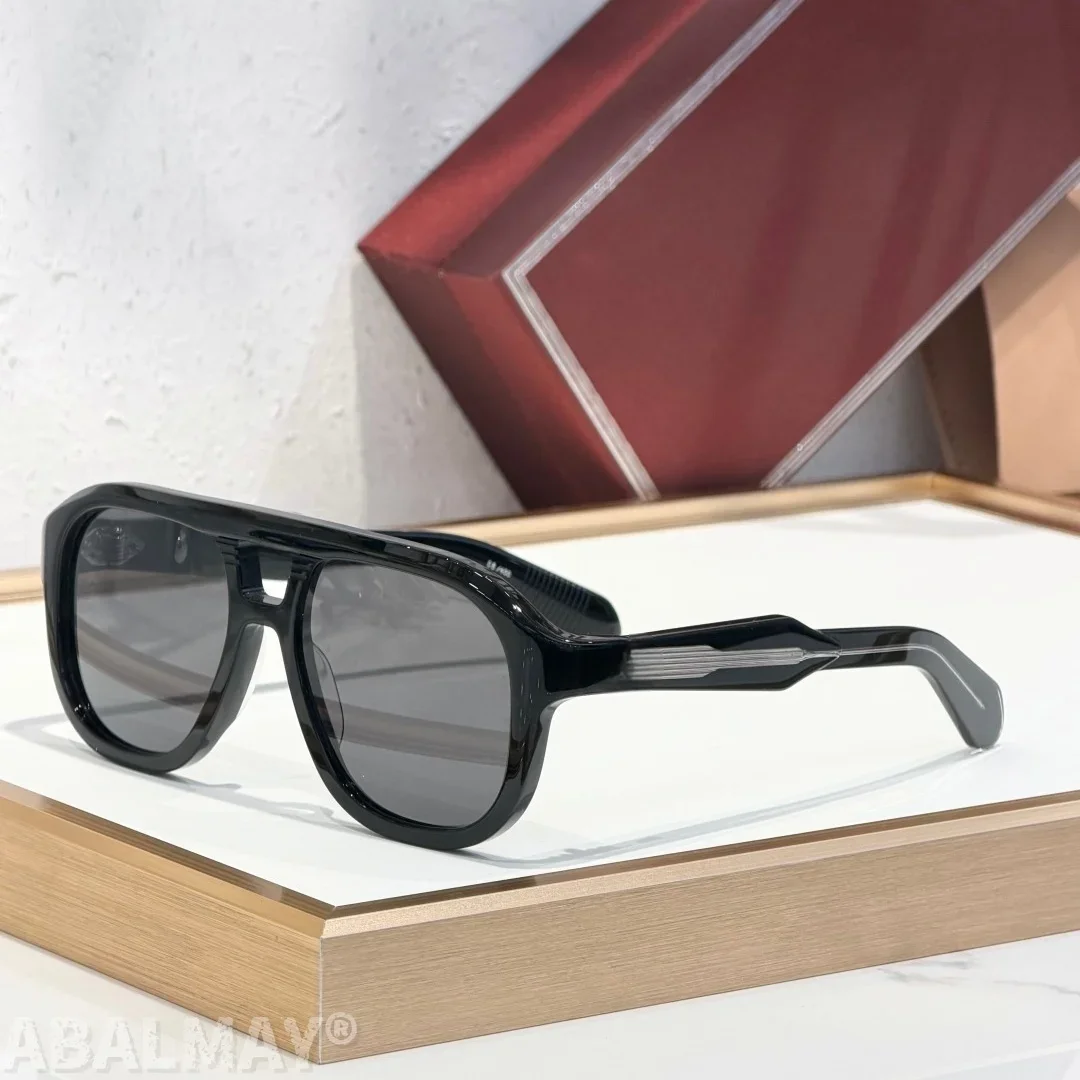 

JM JASPER 55-17 Top Quality Mens Sunglasses for Women Retro Trend Luxury Acetate Titanium UV400 Designer Sunglasses Frame