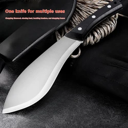 new Outdoor survival portable knife, sharp and high-hardness tactical self-defense knife, camping portable small straight knife