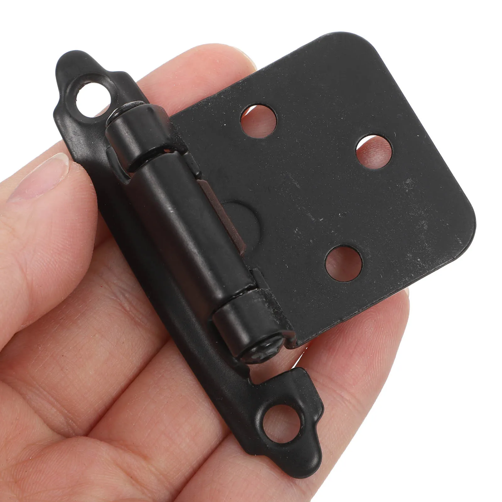 Cerniere a molla sovrapposte da 6 pezzi da 1 2 pollici Esperienza di chiusura liscia e silenziosa Cerniere a chiusura automatica per mobili da cucina moderni