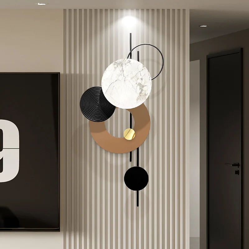 

Bedroom headboard high-end wall decoration high-grade 3D Wall Hanging living room decoration home