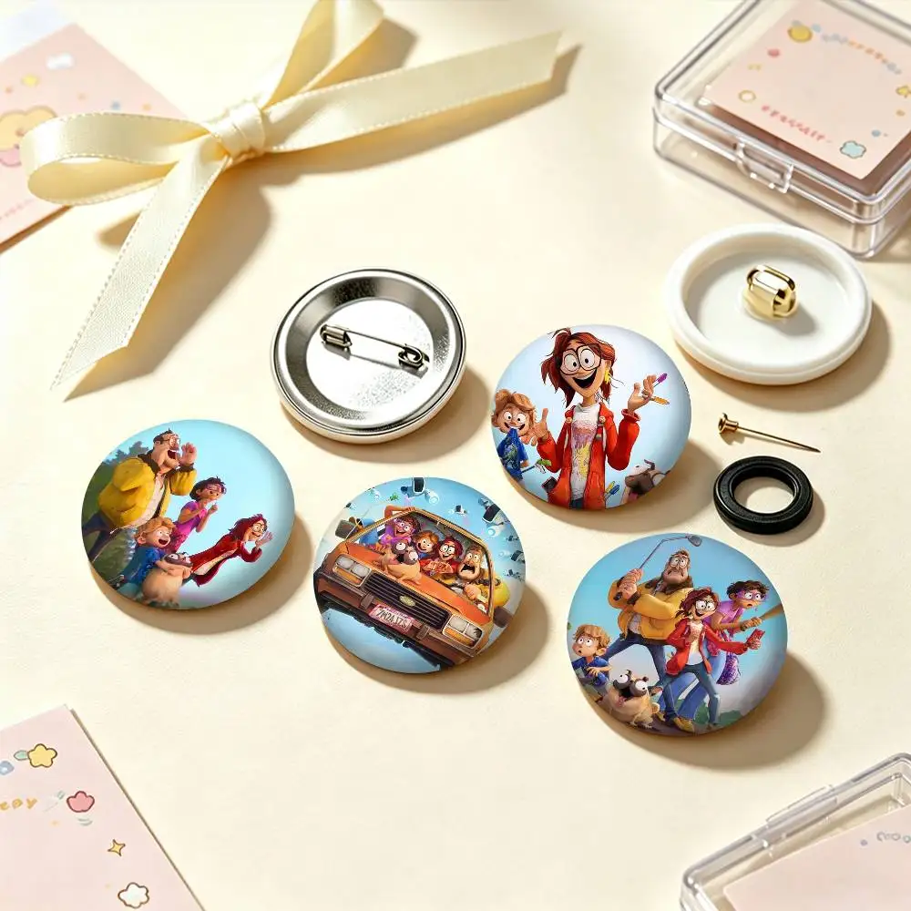 M-Mitchells TMVTM Classic Cartoon  25mm 32mm 44mm 58mm 75mm Brooches Badges Pins for Accessories Gift
