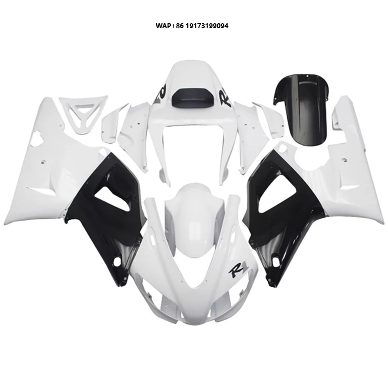 

White Black ABS Fairings Bodywork Fit For YZF R1 YZF-R1 1998-1999 1998
