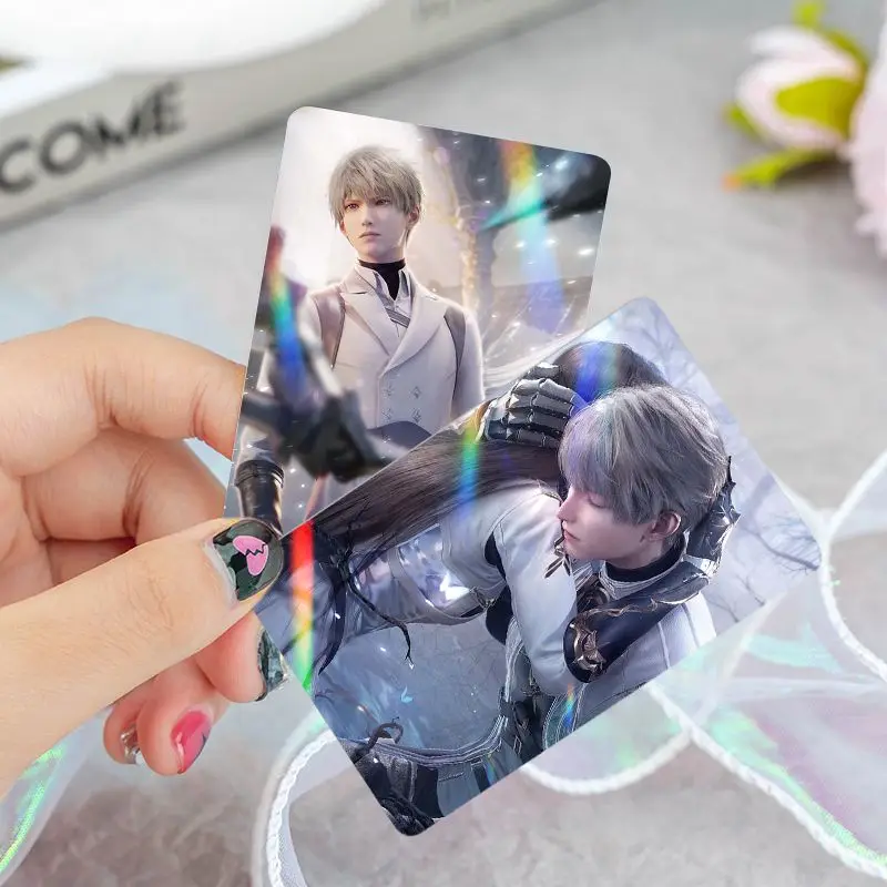 Love and Deepspace 55PCS/Set 3 Kinds of Card Backs Lomo Card Photo HD Double-sided Album Photo Card For Fans Collection Postcard