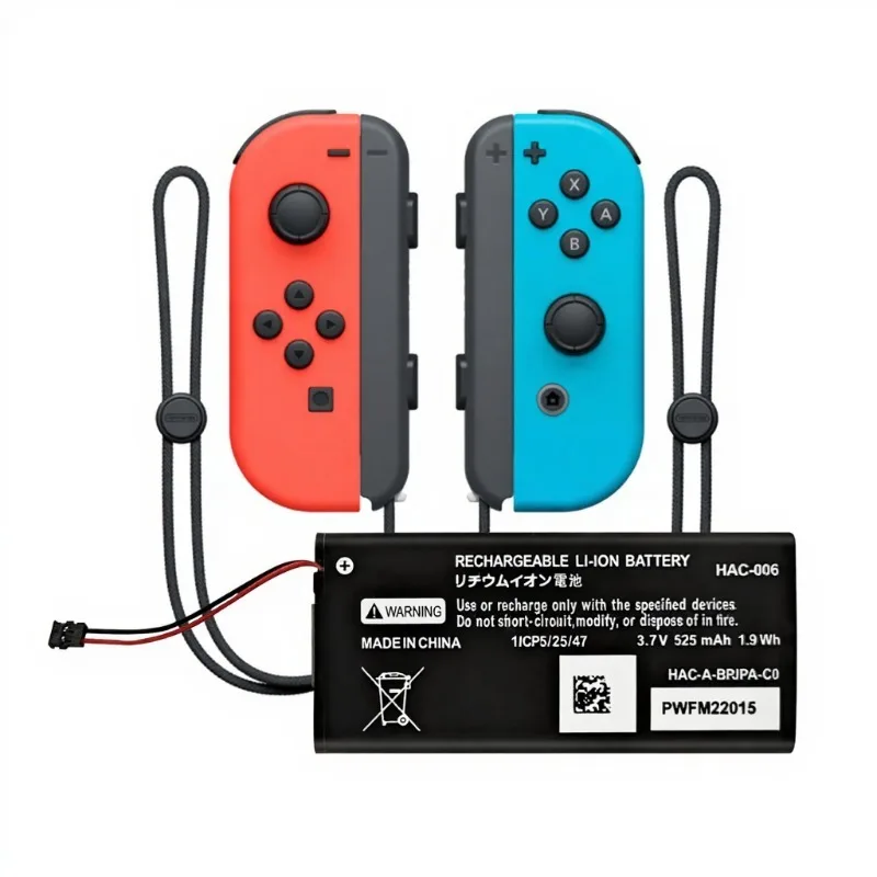 HAC-006 Battery 525mAh For Nintendo Switch Joy-Con Gamepad Game Console Battery