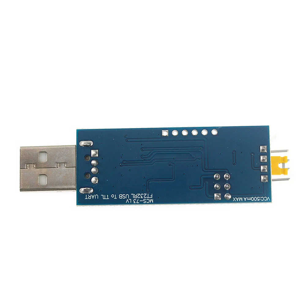1/2 قطعة FT232RL USB إلى TTL وحدة مهايئ مسلسل 5 فولت/3.3 فولت/1.8 فولت مستوى محول UART تنزيل كابل لاردوينو