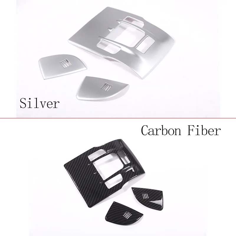 For Maserati LEVANTE Quattroporte 2013-2019 ABS Car Reading Light Cover Trim Decoration Strips Interior Roof Lamp Frames 2