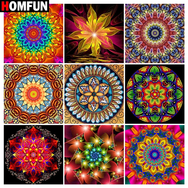 HOMFUN Diy 5d Diamond Painting \