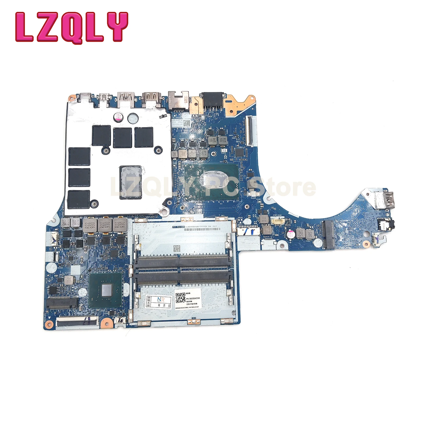 For Lenovo Legion Y545 Motherboard NM-C221 5B20S42398 5B20S42406 5B20S42397 5B20S42405 81Q6 9750H/9300H GTX1660Ti 6G 100%Test