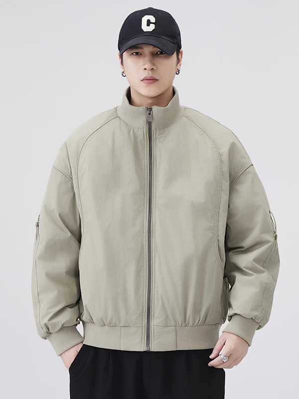 

Retro American Motorcycle Collar Men's down Jaet 90 White Du Feather Loose Warm ort Coat Youth Faion Winter New Arrival