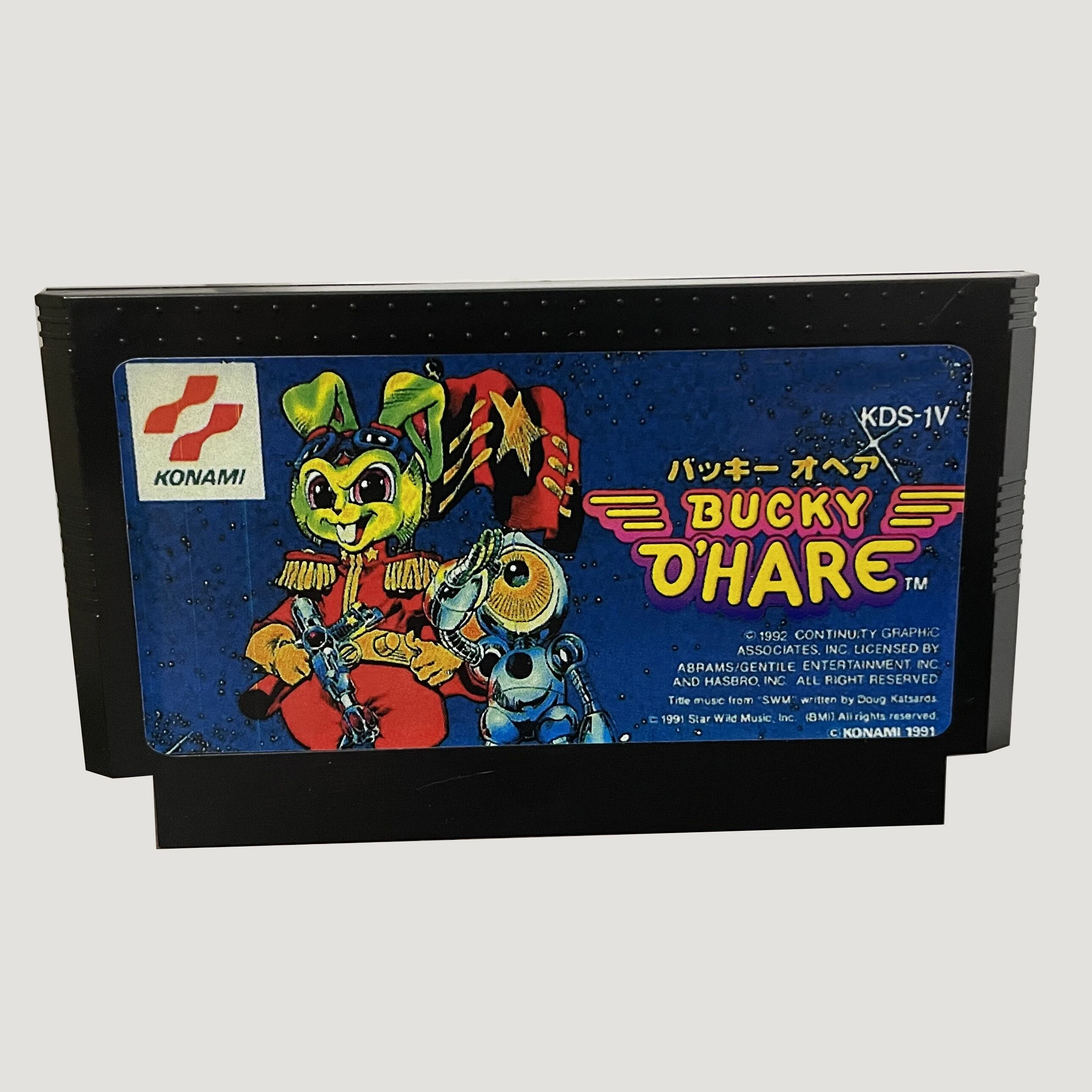 Bucky o'hare gun nac magische doropie mond kristall 60 pins japan version schwarze schale spiel patrone für 8 bit 60pin spiel konsole